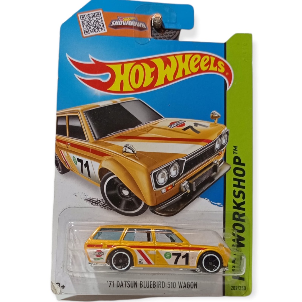 Jual DIECAST HOTWHEELS DATSUN BLUEBIRD 510 WAGON KUNING | Shopee Indonesia