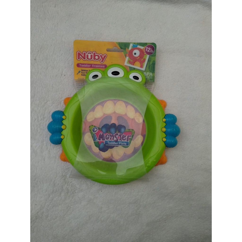 TERMURAH !! Nuby Monster Plate