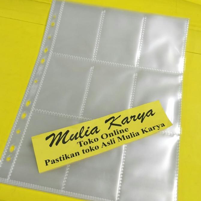 

JUAL!JUAL! Collector Card Pocket Bantex 2159 A4 / pak Kantong Album Foto Card A4