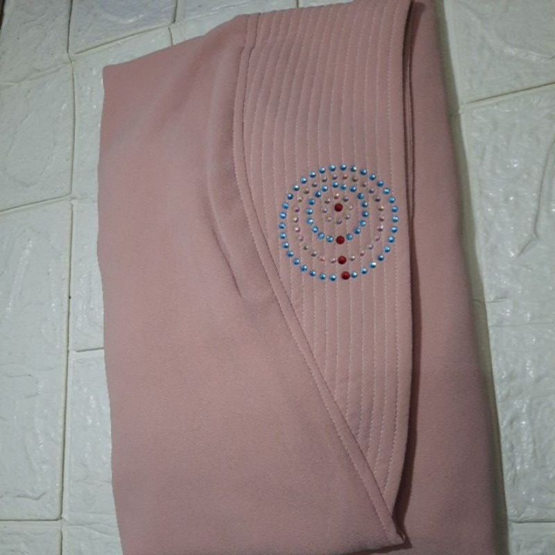 Thewa//Khimar Andara Standar Ori Thewa-Vanilla pink