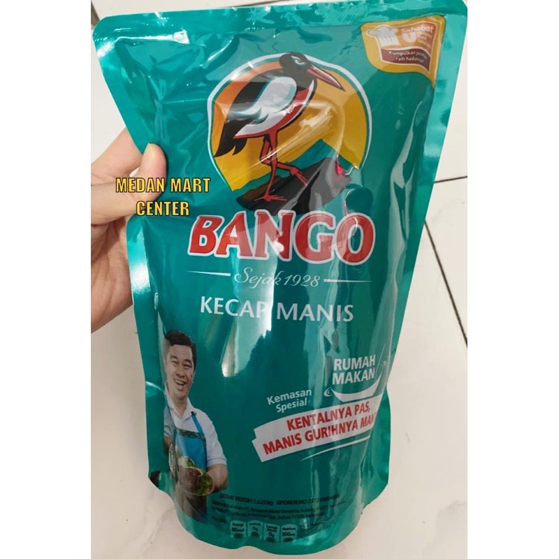 Kecap Bango 1,5kg Refill / Bango Kecap / Kecap Kedelai Bango /Kecap Manis