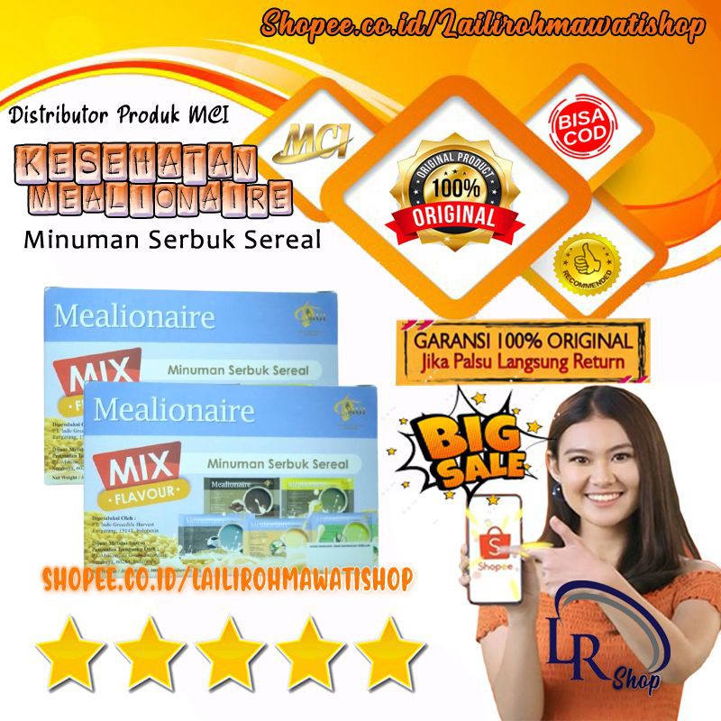 MEALIONAIRE MCI SEREAL UNTUK DIET / MENURUNKAN BERAT BADAN / MCI ASLI
