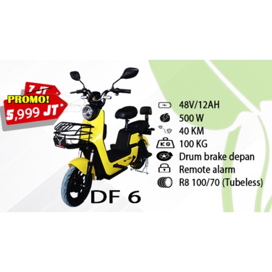 UWINFLY SEPEDA LISTRIK DRAGON FLY 6