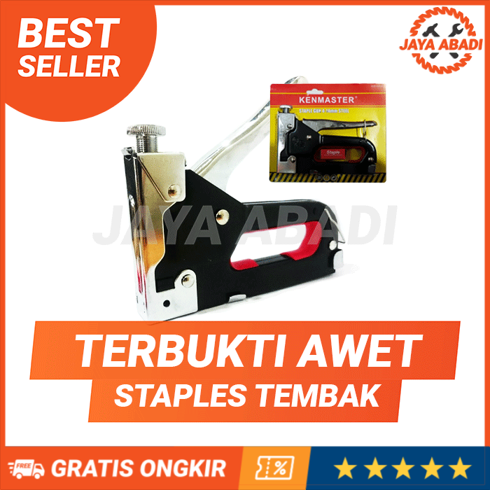 

Steples Tembak Besar 4 -14 Mm Kenmaster / Gun Tracker