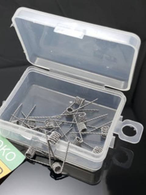 mini plastic storage box | tempat untuk khantal coil super elegan kuat murah