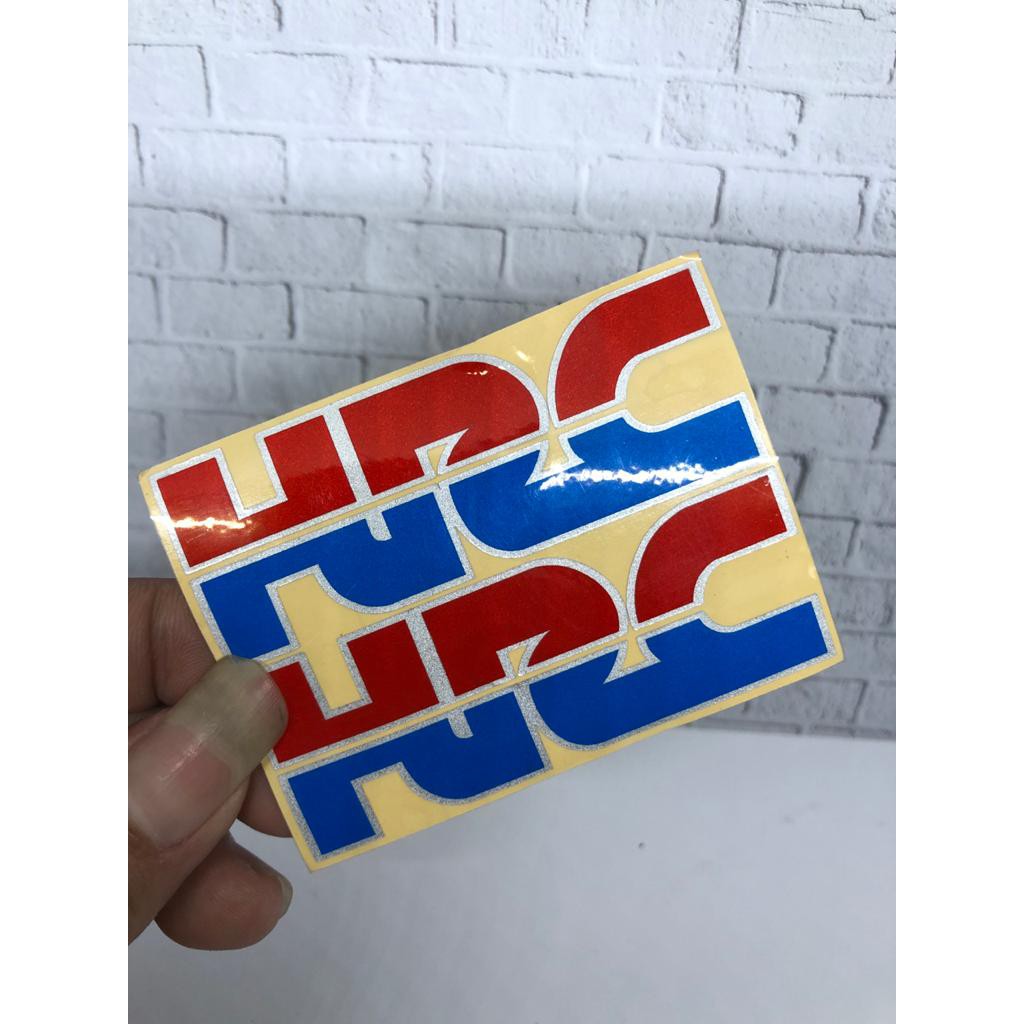 stiker sticker HRC 8 X 3 isi 2