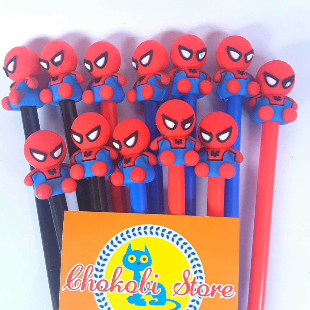 

Pulpen Gel Hitam Imut Karakter Pen Spiderman