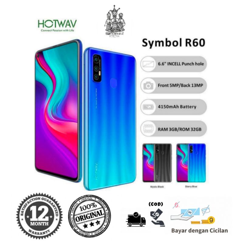 HOTWAV Smartphone Symbol R60 RAM 3GB ROM 32GB
