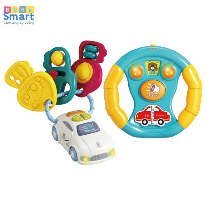 Bebe Smart Lil Wheel Driver - Mainan Setir Anak