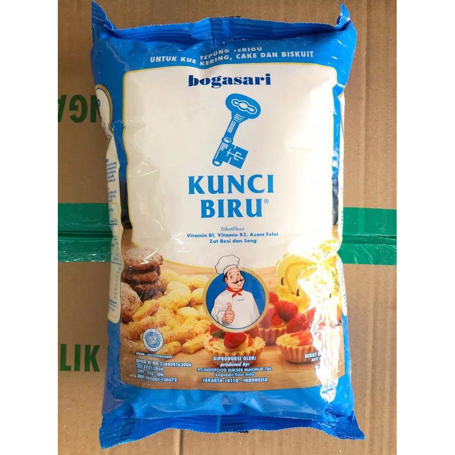 

Sale!! Tepung Terigu Kunci Biru 1Kg Terbaru
