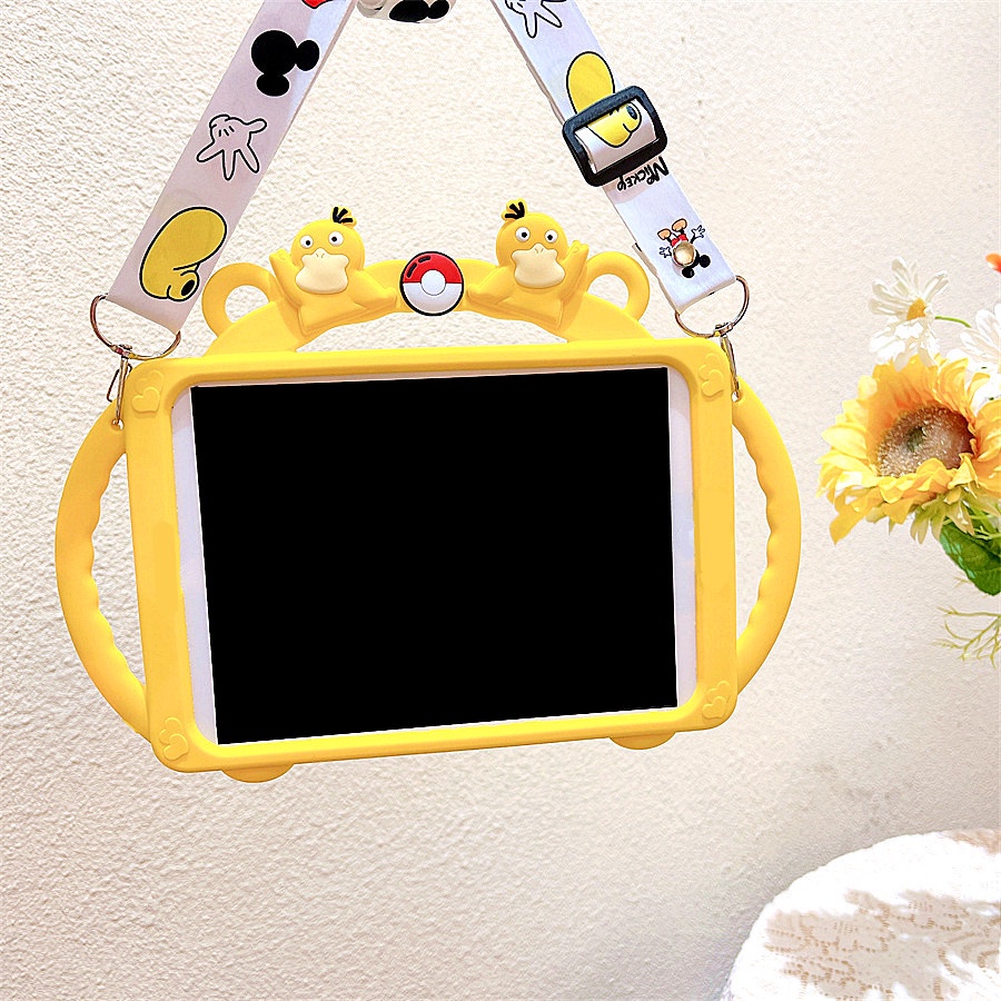 soft case tablet motif bebek kuning untuk xiaomi pad 5 mipad 5 pro 5g 11inch 2021
