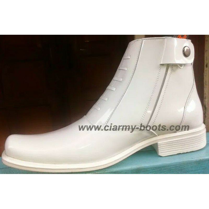 Sepatu Pdh Putih Kulit Ciarmy C03P Sepatu Pdu Sepatu Putih Sepatu Camat Sepatu Lurah Sepatu Kades