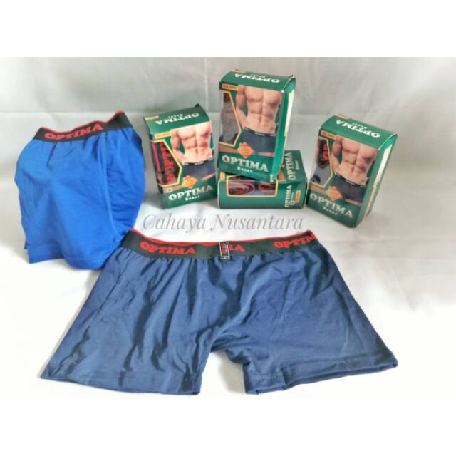 Celana Dalam Pria Boxer Optima