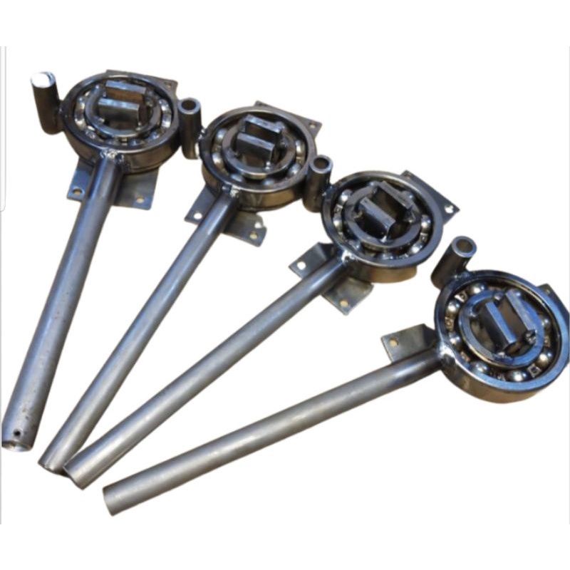 Manual Stand Iron Banding Bending Alat Penekuk Besi Begel Nako Beton Plat Strip 1