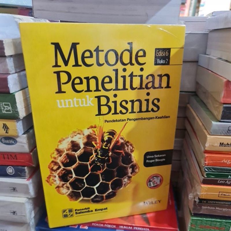 Jual Metode penelitian untuk bisnis buku 2 edisi 6 by Uma Sekaran