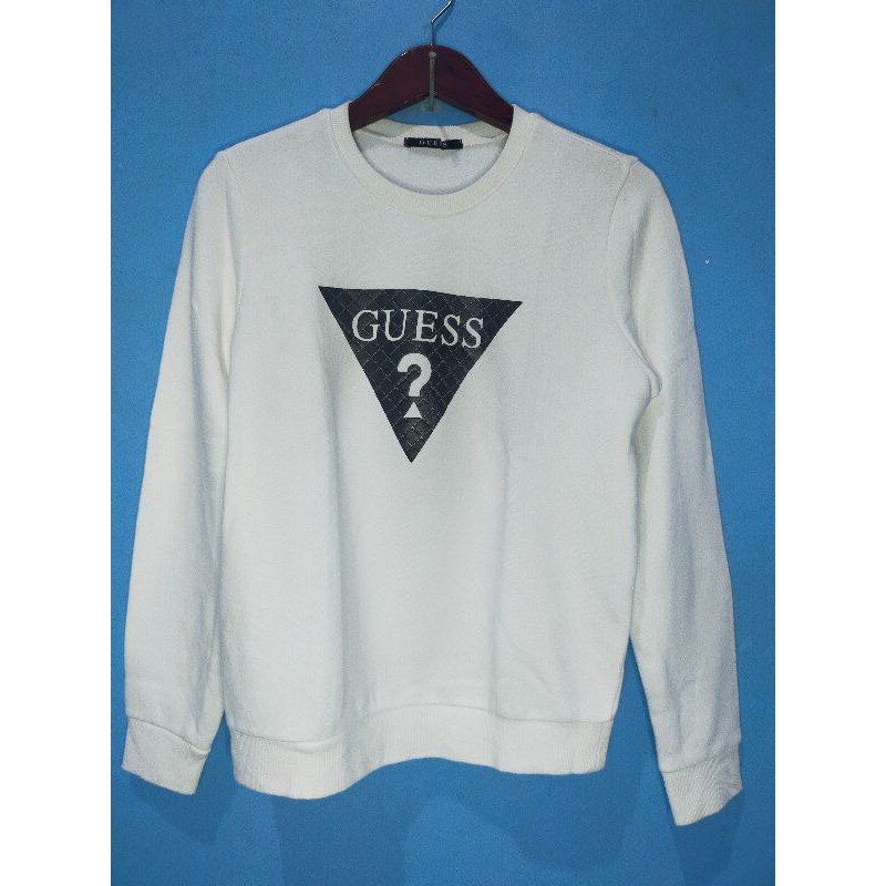 GUESS CREWNECK (PUTIH)