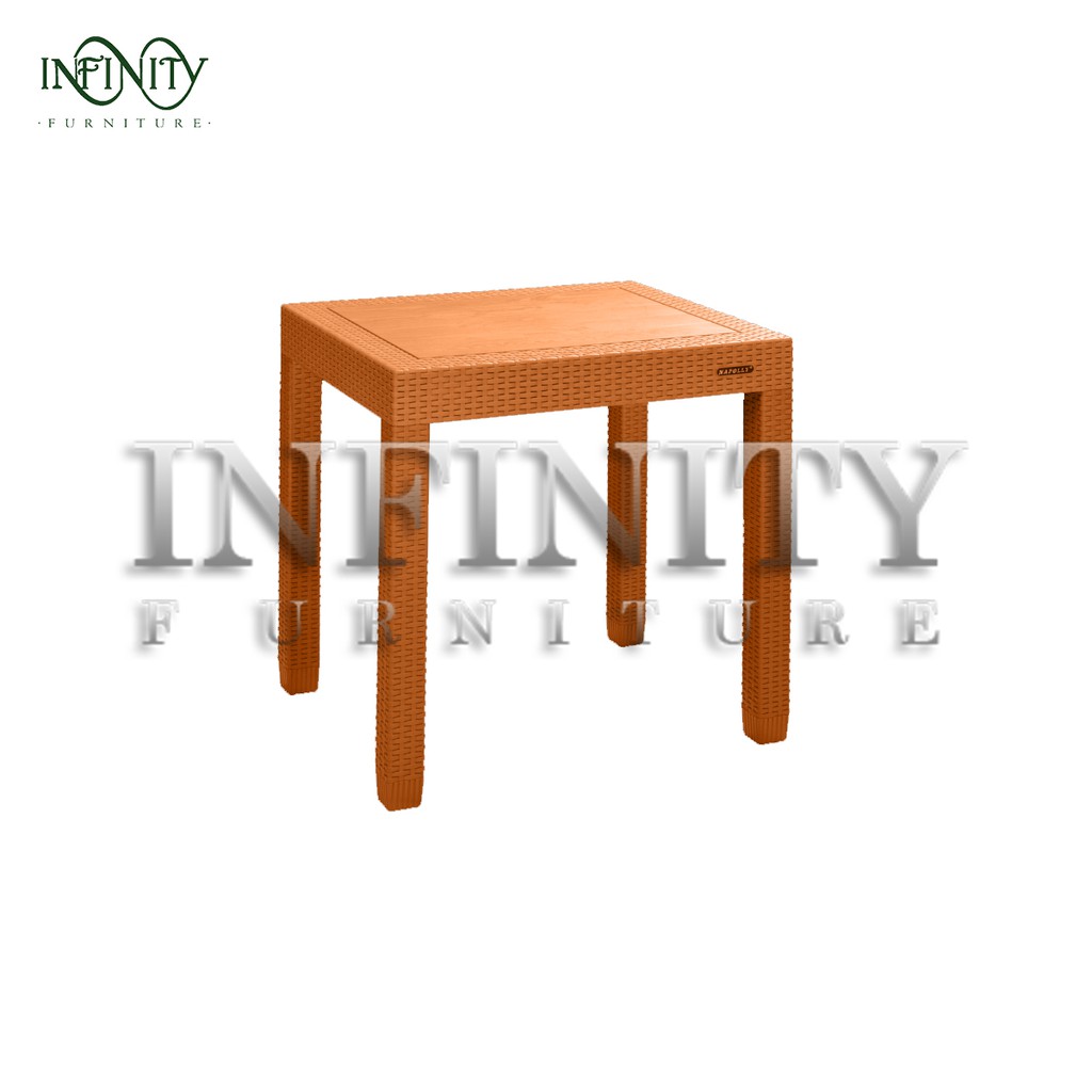 Meja Makan Rotan Plastik MRS-7573