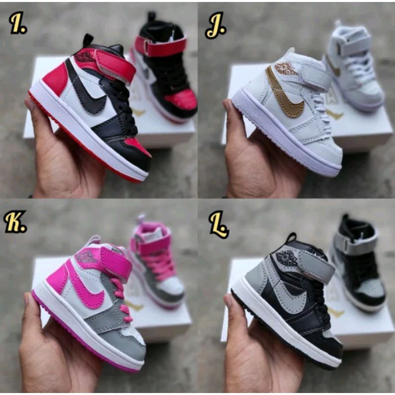 SEPATU NIKE AIR JORDAN ANAK TERLARIS USIA 3-8 TAHUN SIZE (21-35) Bayar di Tempat (COD)