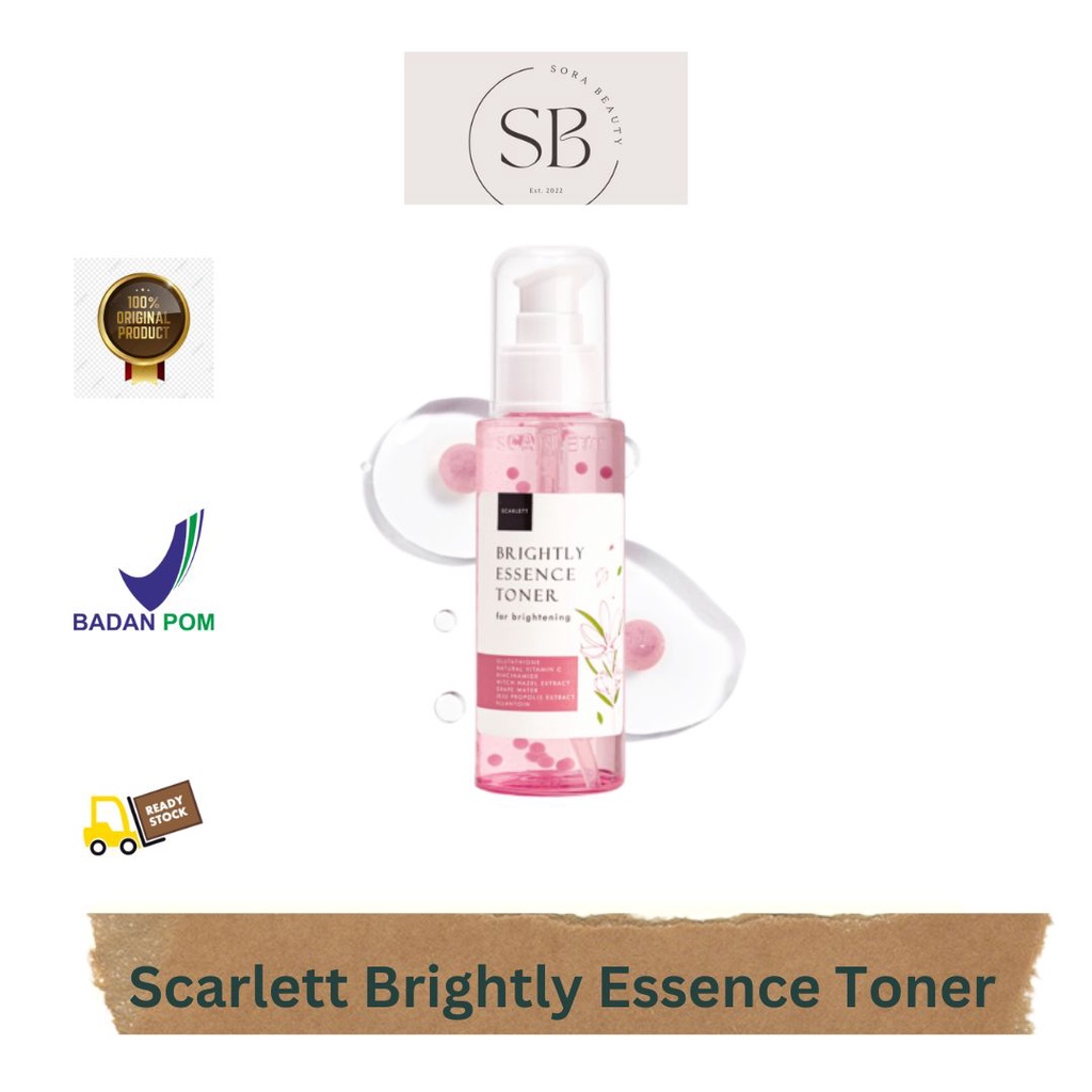 Scarlett Brightly Essence Toner