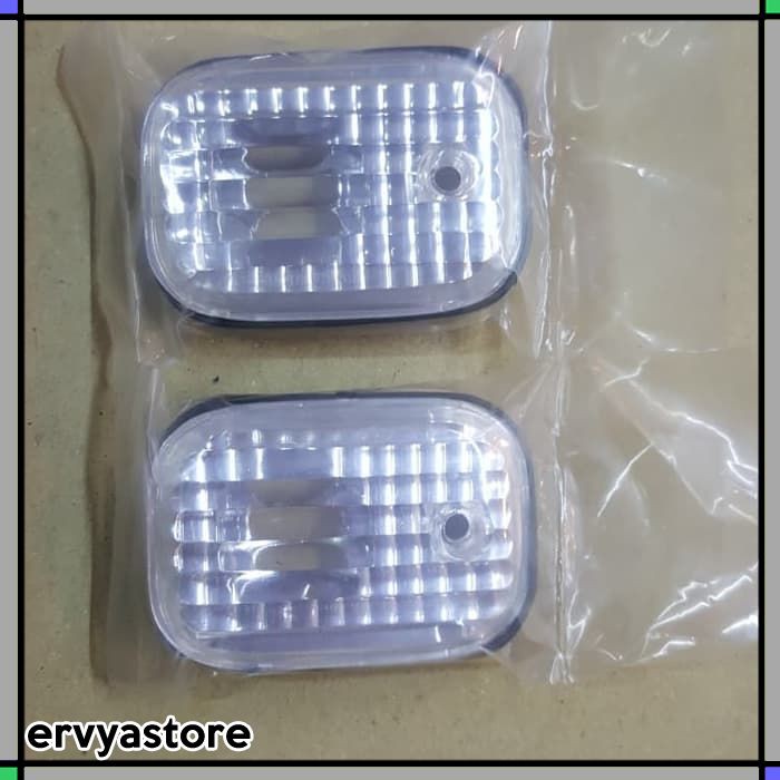 Lampu sen fender putih kristal Nissan terrano