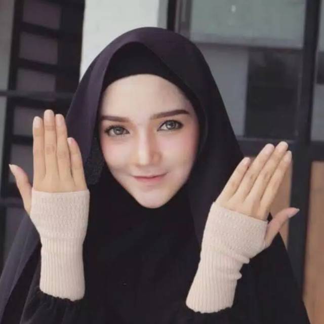 Handshock Rajut / Handshock Jempol Rajut Panjang Manset Tangan Rajut