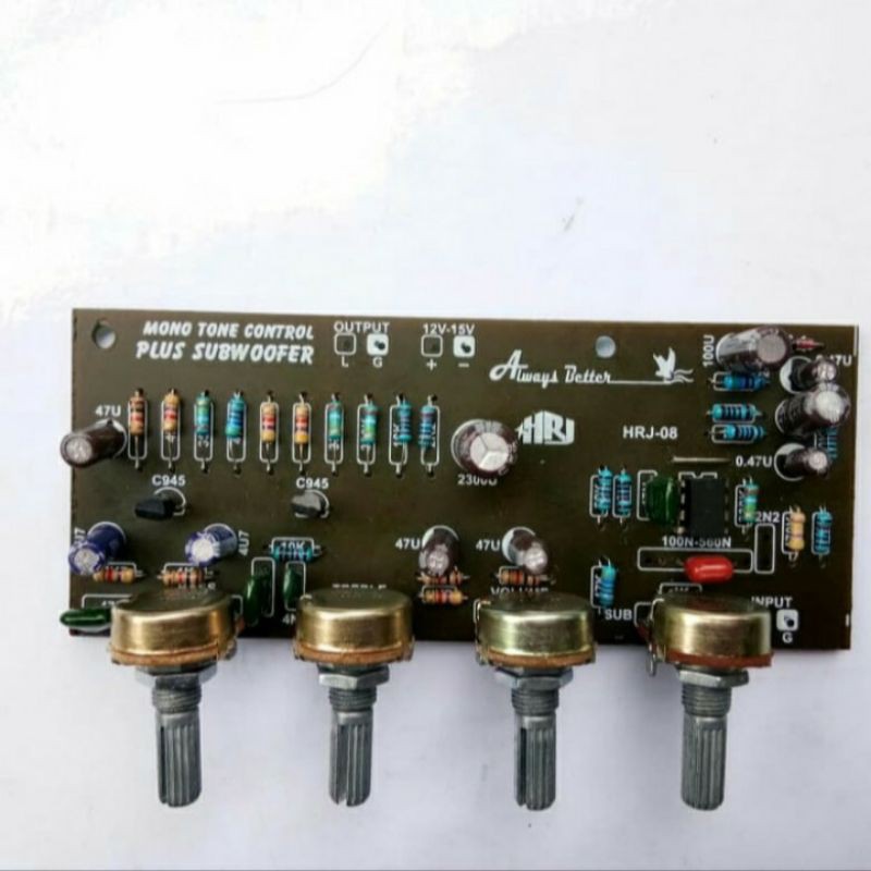 Tone control plus sub mono HRJ