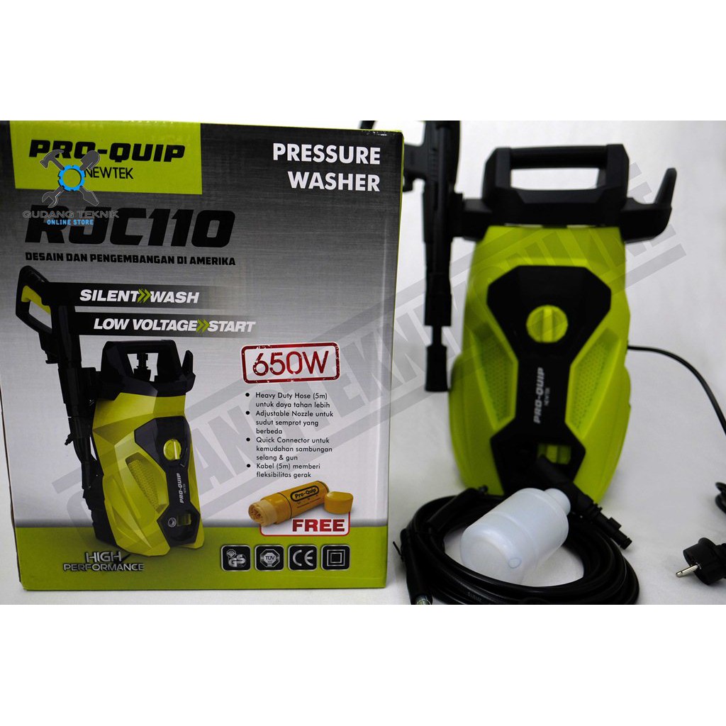 Alat Cuci Steam Mobil Motor Pro Quip RJC 110 / Jet Cleaner ProQuip RJC110 - High Pressure Washer RJC-110