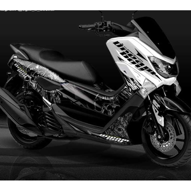 25+ Trend Terbaru Stiker Motor Nmax Warna Putih