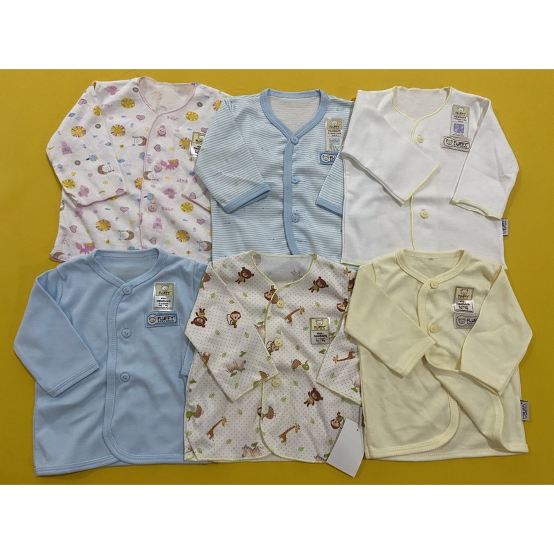 Baju bayi new born merk fluffy