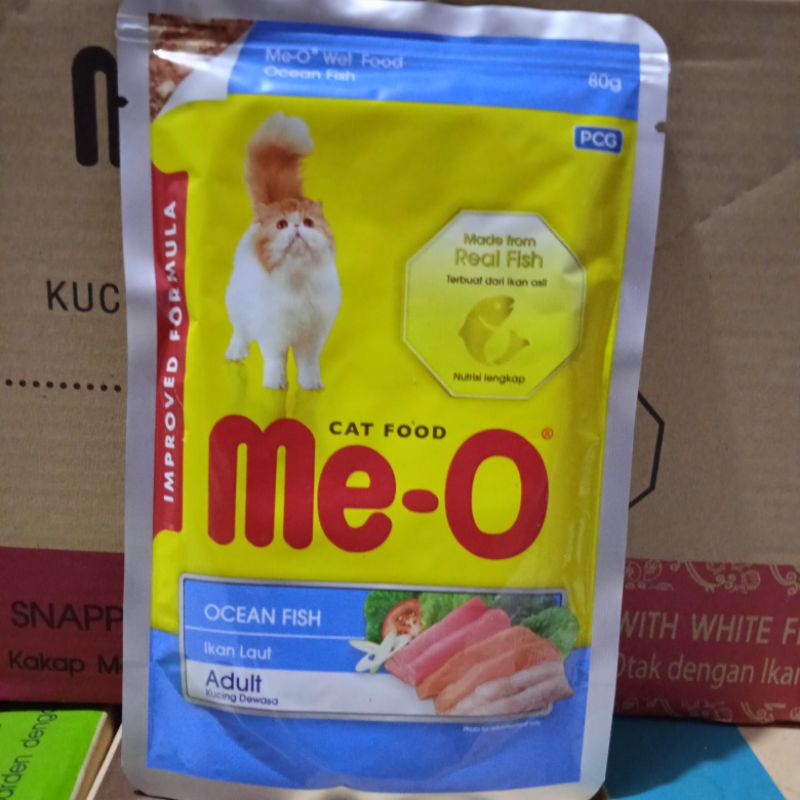 meo sachet ocean fish 80gr