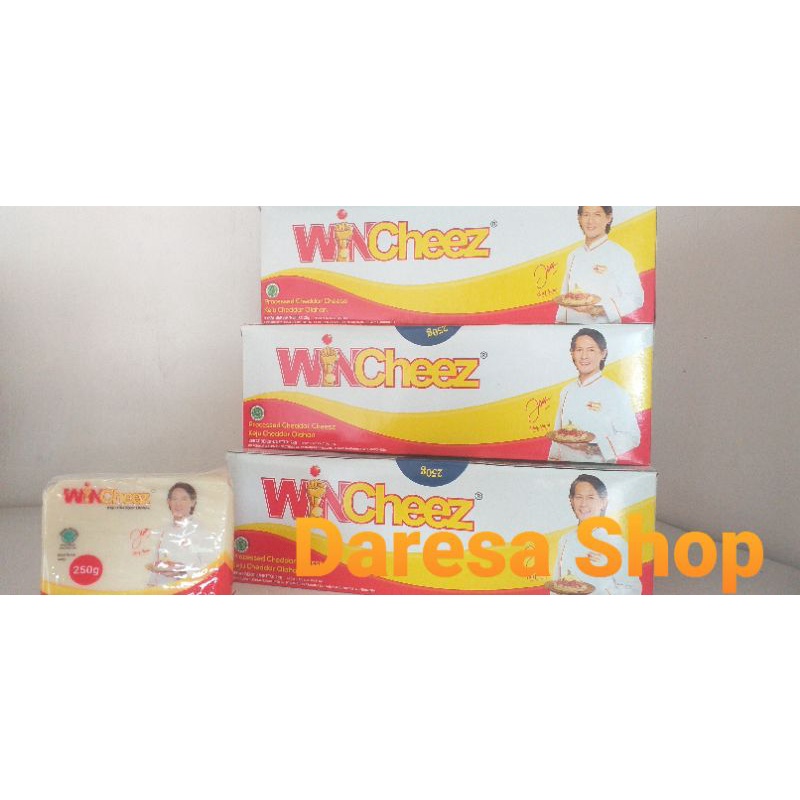 

Keju wincheez, keju Ceddar kemasan 250gram