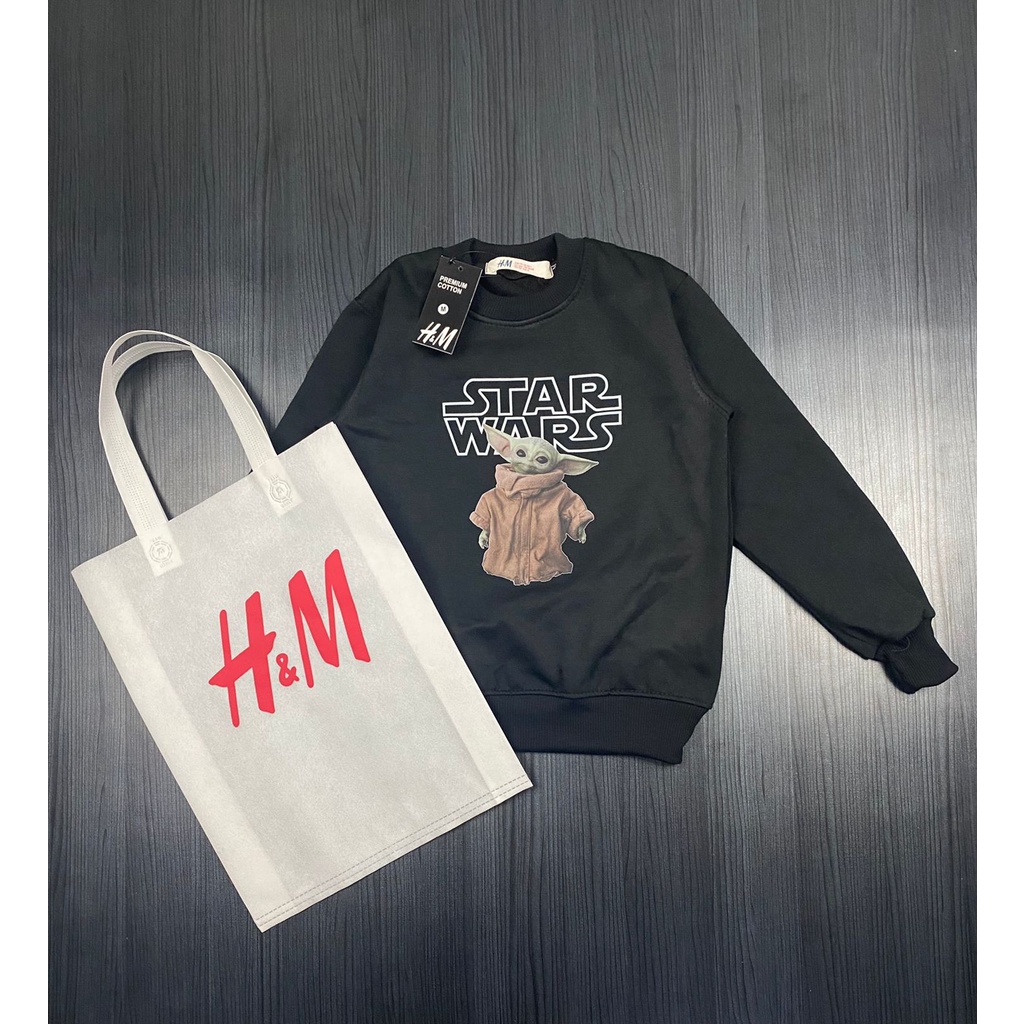 CREWNECK STAR WARS ANAK BABY YODA