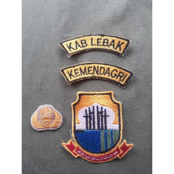 Atribut Seragam PDH/PNS/Guru/Pemda Kabupaten Lebak