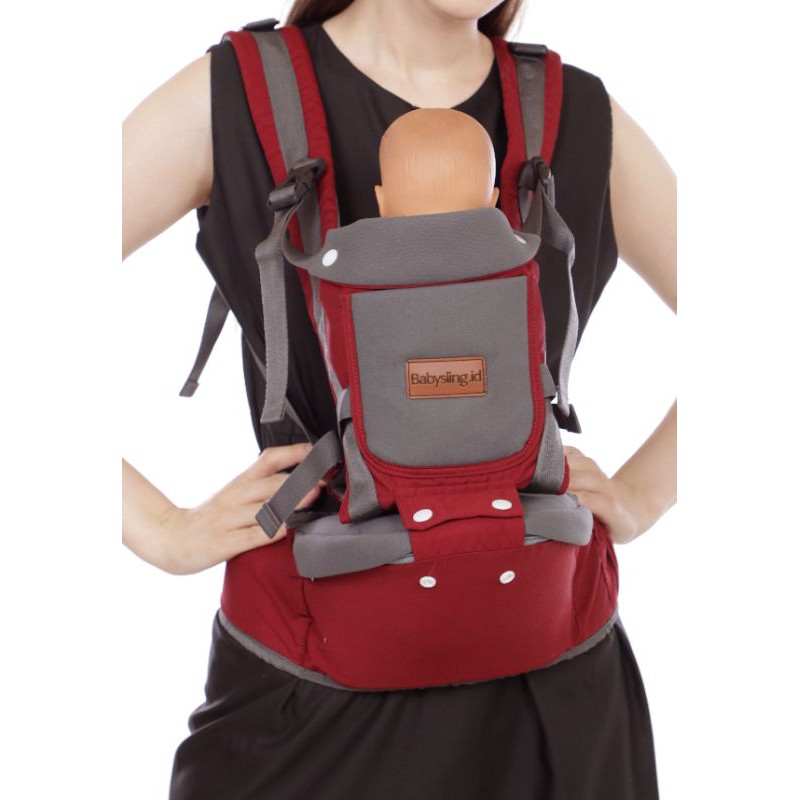 Gendongan Bayi Depan Hipseat / Baby Carrier