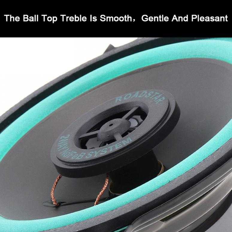 (100% BARANG ORI) Speaker Mobil TaffSTUDIO Roadstar Speaker Mobil HiFi 5 Inch 100 W 1 PCS - VO-502