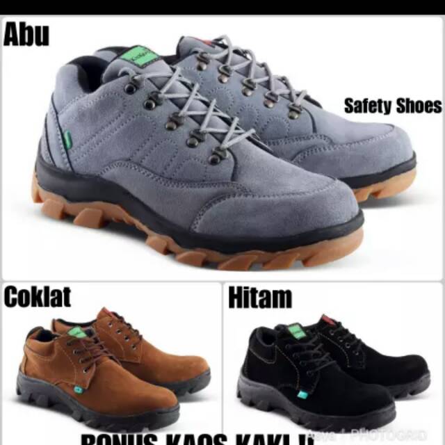 Sepatu safety kickers