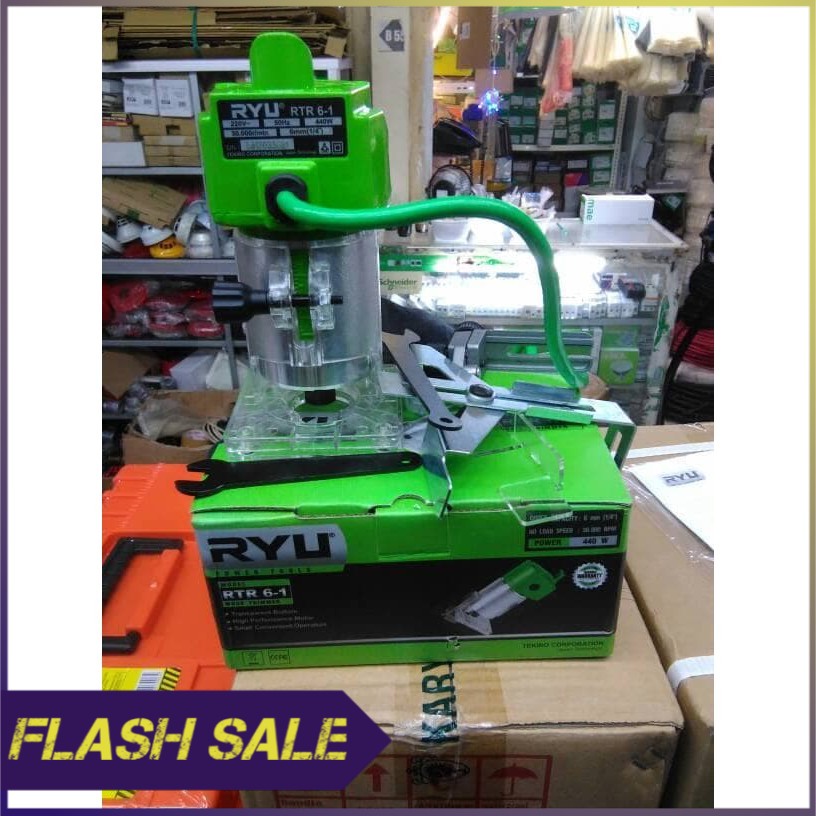 MESIN ROUTER RYU RTR 6 1   TRIMMER RYU RTR 6 1   MESIN PROFIL RYU