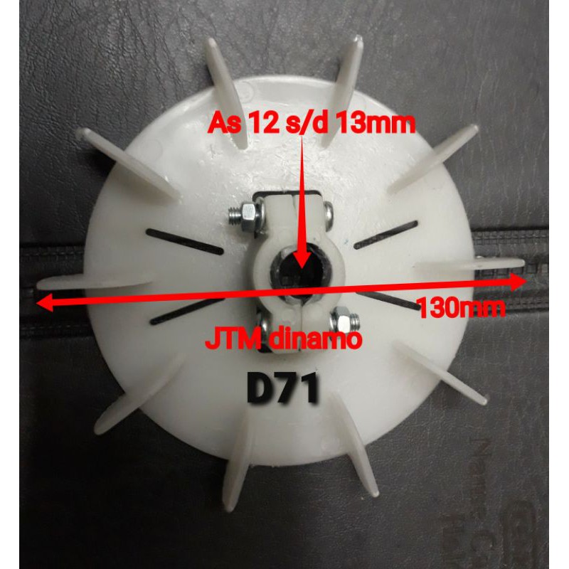 D71 kipas dinamo-kipas electro motor-external fan
