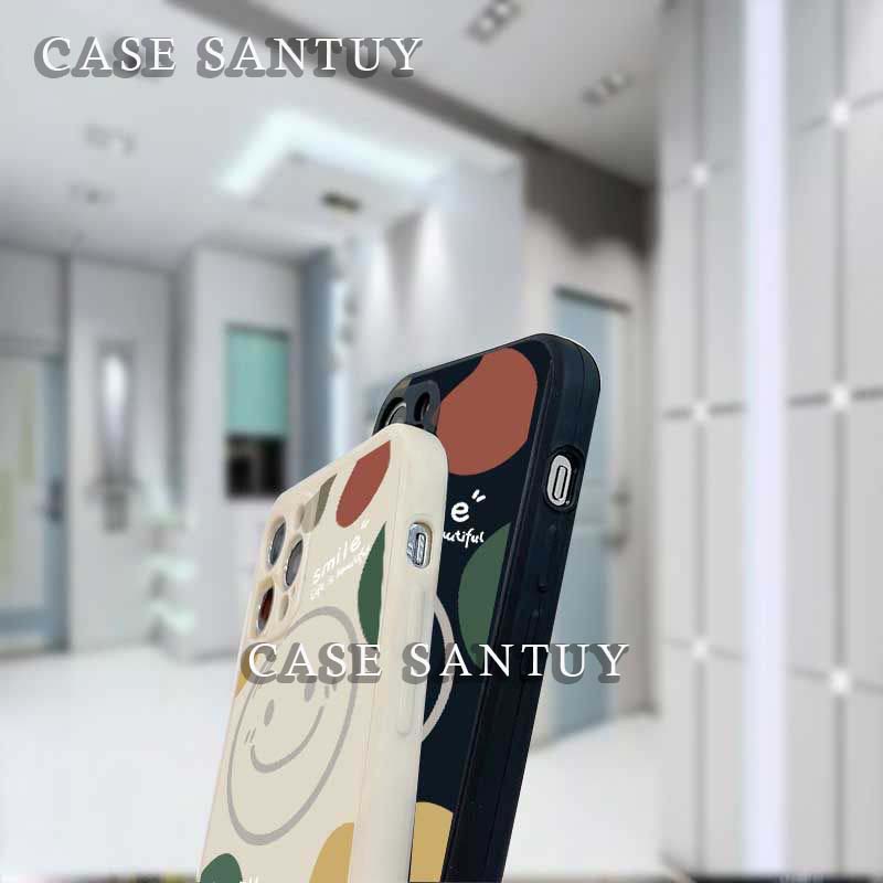 Case Casing Samsung A02 A03 A04 A04e A04S A13 A14 A23 A33 A34 A53 A54 A73 A12 M12 A11 M11 A31 A51 A10 M10 A30 A20 M10S A50 A30S A50S A70 A71 Silicone Soft Case Smile