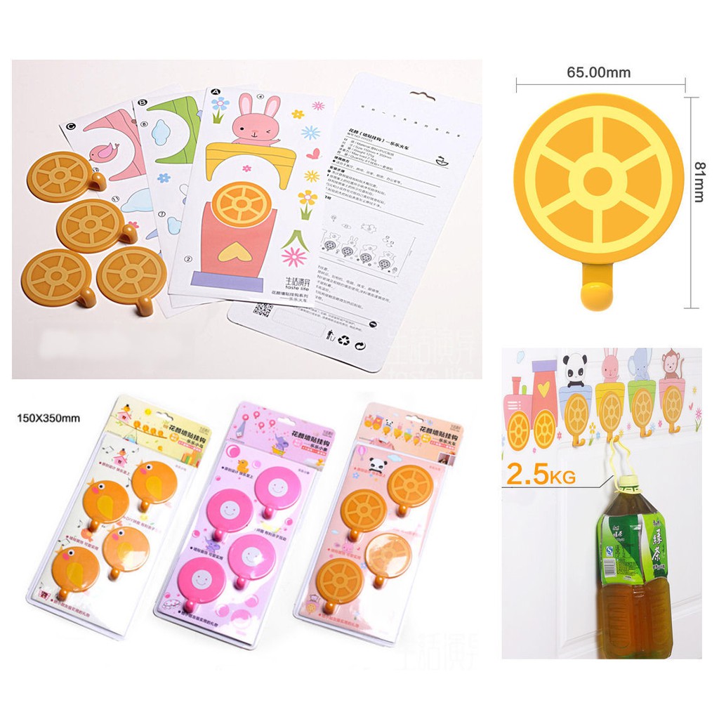 [JOYLEEN BEBE] Hook Sticker/Sticker Gantungan/Gantungan Unik/Sticker murah