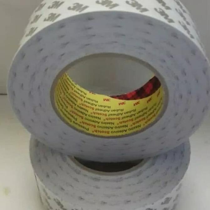 

Double tape 3M 9075i ukuran 10cm x 50m