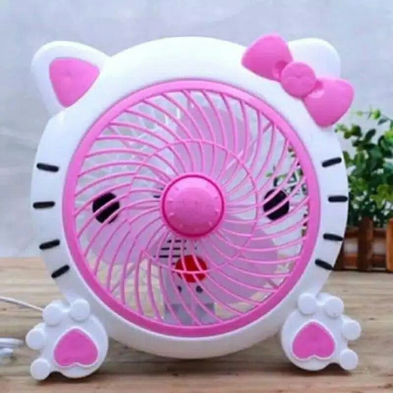 Kipas Angin Karakter WELHOME WH-170HP Hello Kitty MURAH