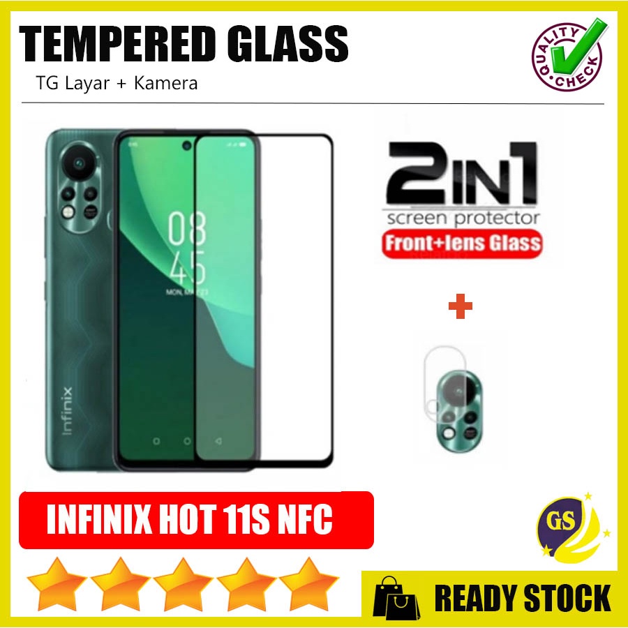 Tg Tempered Glass Infinix Note 30 30i 30 PLAY 11 NFC Note 11 Pro NOTE 12 VIP HOT 11s NFC Hot 11 Play HOT 12 12i 12 Play 2022 10 9 Play 8 Smart 6 5 4 Full Cover + Anti Gores Kamera Full Cover