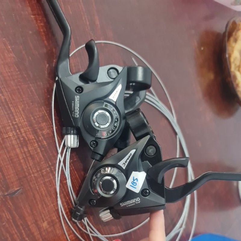 Shifter brake shimano 8 speed sepeda mtb sepeda lipat