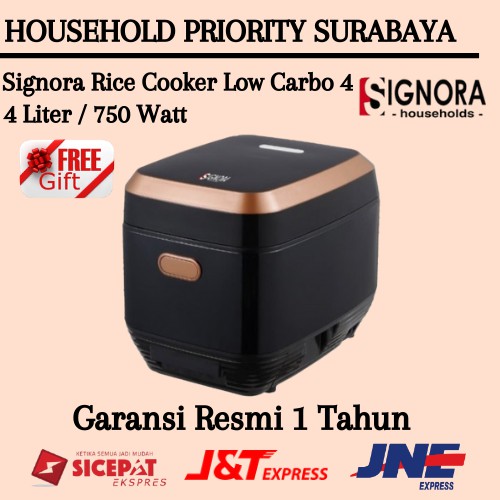 Signora Rice Cooker Low Carbo 4 Rice Cooker Murah