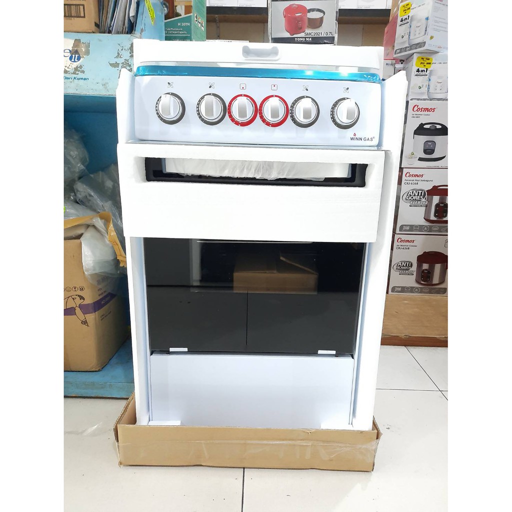 Winn Gas Kompor Standing 4 Stove + Oven W-5060A W 5060 Oven Kompor