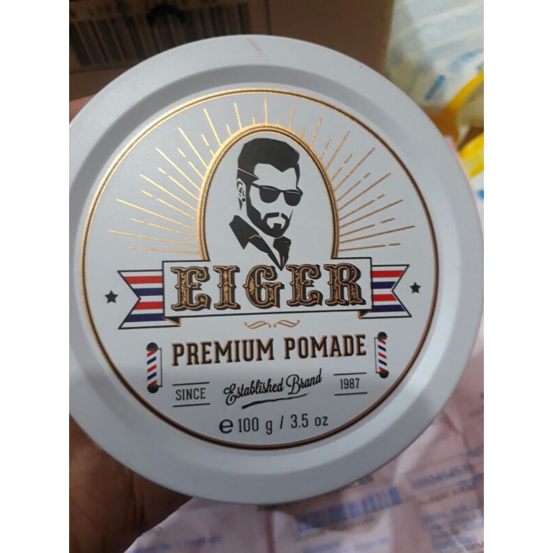 Jual Pomade Minyak Rambut Eiger Premium Pomade 100g 35oz Indonesia Shopee Indonesia