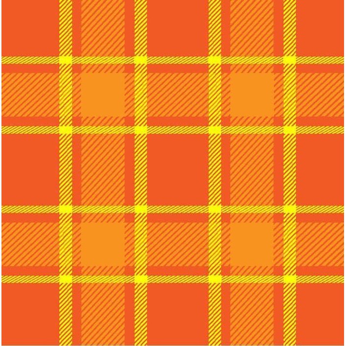 Kertas Scrapbook - Halloween Plaid Design (1)