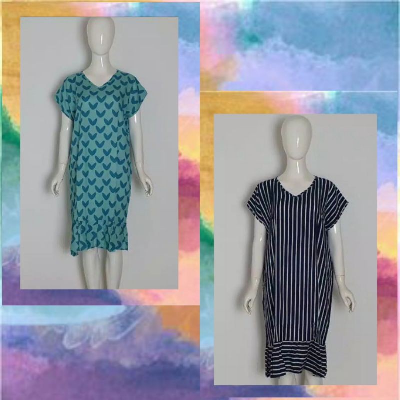 Daster Ruffle Verrel/ Daster Ruffle / Daster Rayon