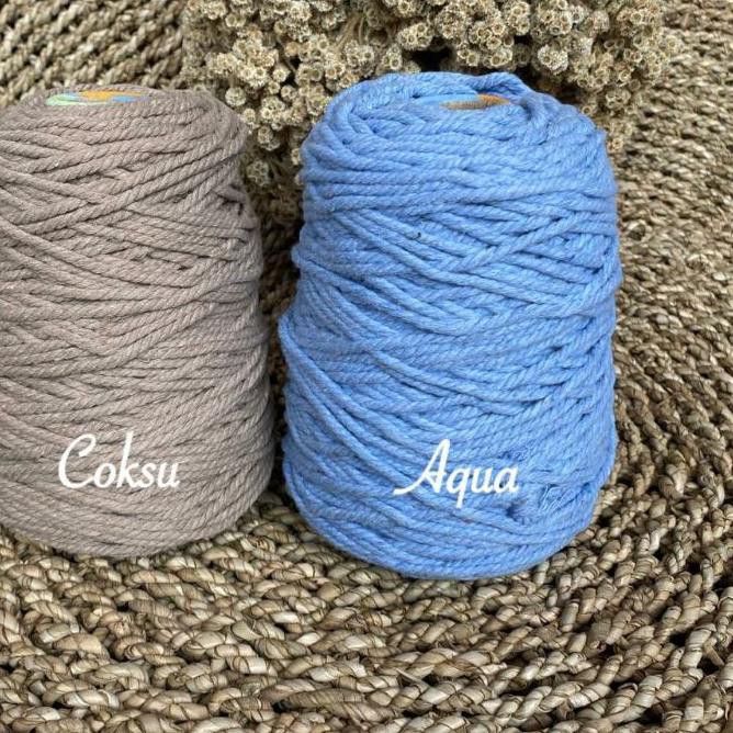 

Diskon!! KODE-713 tali katun atau tali macrame 500gr